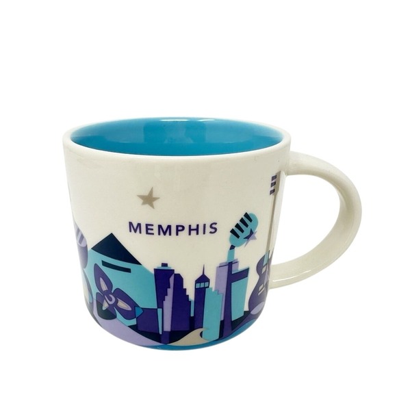 Starbucks Other - STARBUCKS YOU ARE HERE MEMPHIS TENNESSEE COFFEE MUG 2017